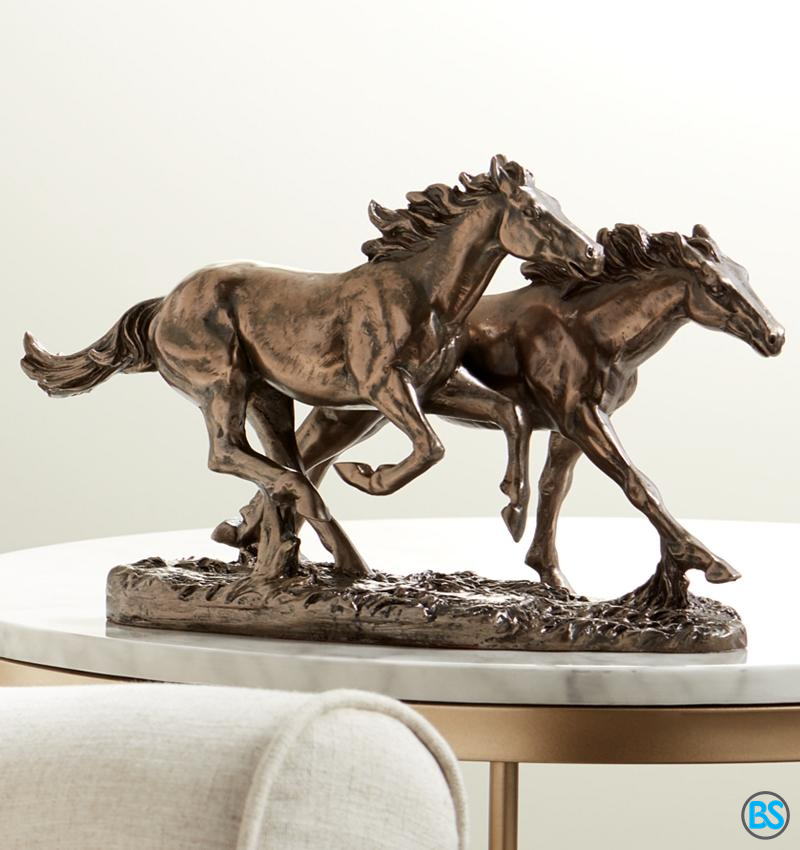 Sculpture | Horses Running Wild 8 1/2