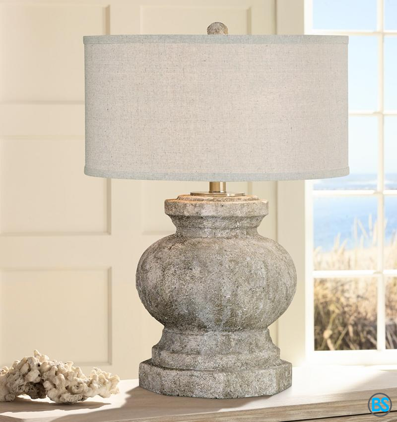 Table Lamps Uttermost Verdello Antiqued Stone Ceramic Table Lamp